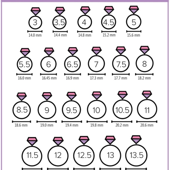 NEW 8pc multi styles ring set - Picture 3 of 3